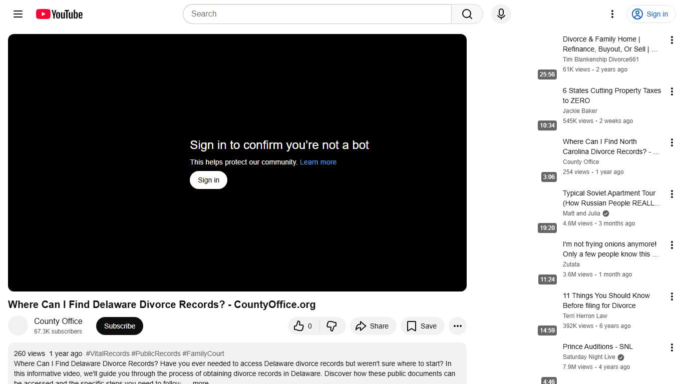 Where Can I Find Delaware Divorce Records? - CountyOffice.org - YouTube